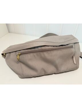 Canvelle Crossbody Fanny Pack  in Grey